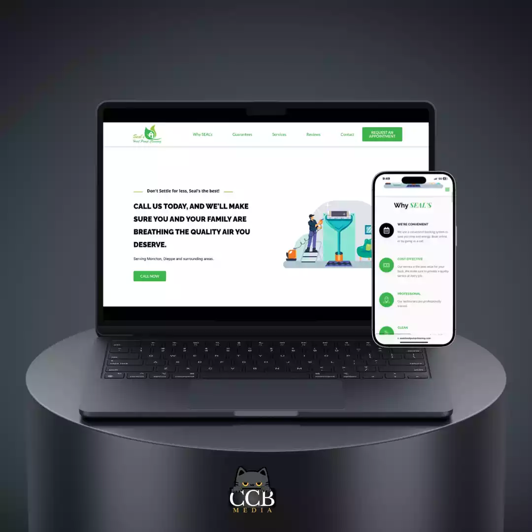 (Seals Cleaning) Mac _ IPhone Mockup